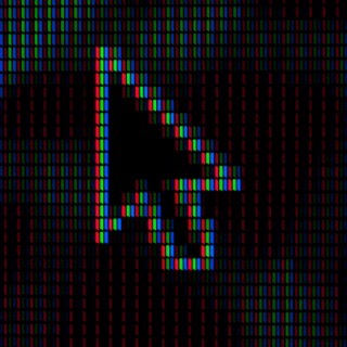 Curseur agrandi jusqu'au pixel